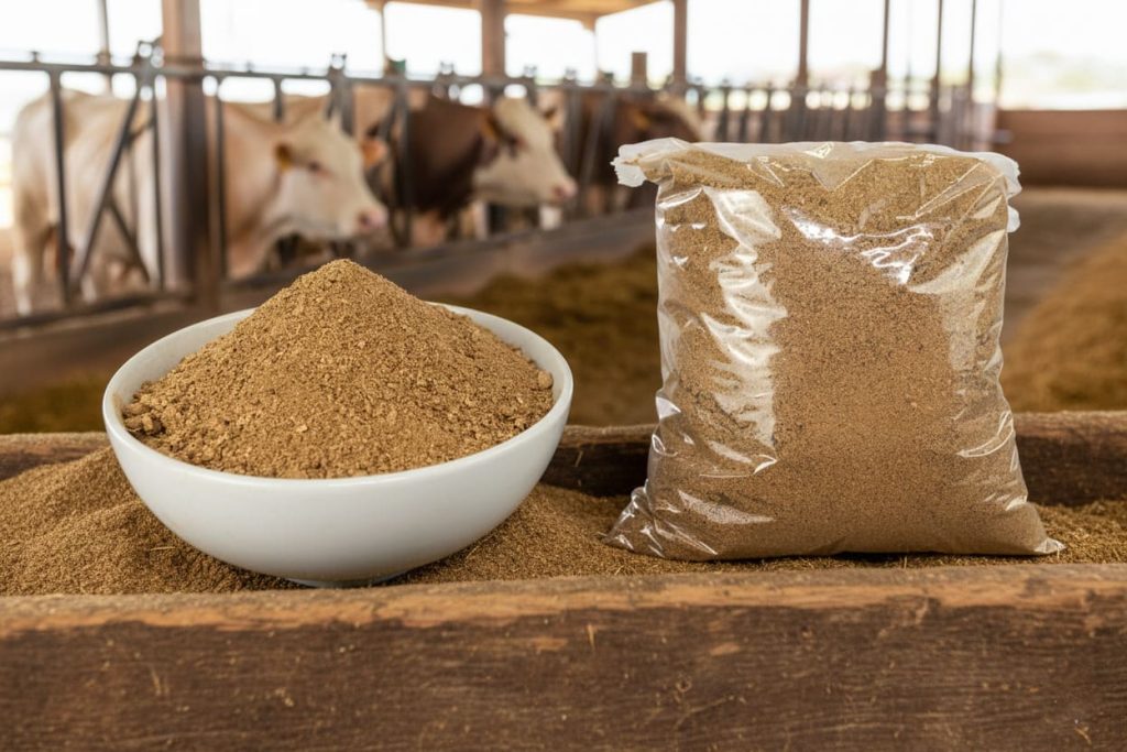 Copra cake powder